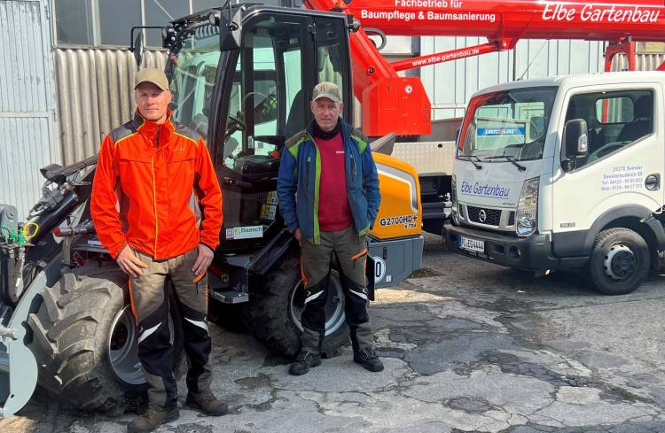 GIANT shovel G2700 X-TRA HD aan het werk in de praktijk