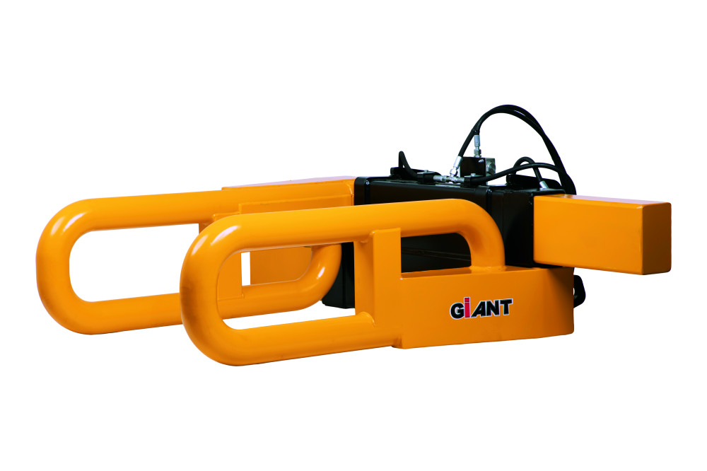 GIANT Balenklem vierkante balen – aanbouwdeel voor shovel
