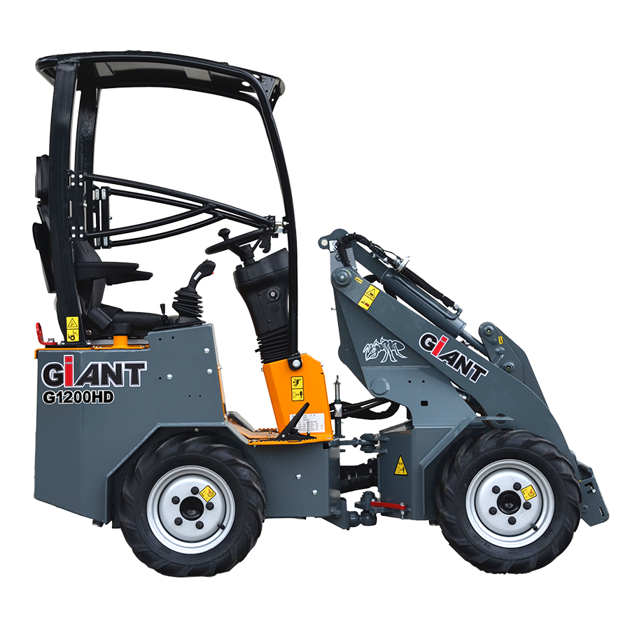 GIANT G1200 minishovel – 850 kg kiplast
