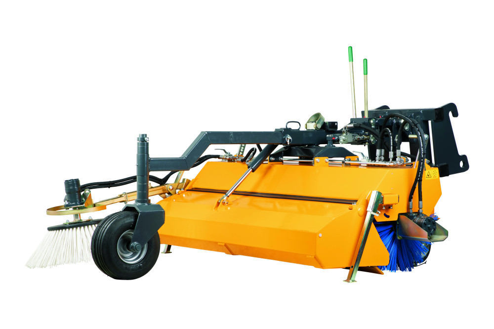 GIANT Veegmachine – aanbouwdeel voor shovel